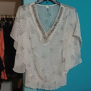 Studio Y medium sheer ladies shirt